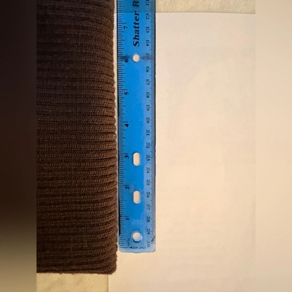 🌰Cole Haan Brown Leather Lace Up Boots size 9B - Picture 6 of 10